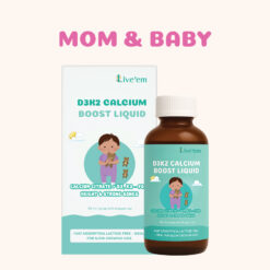 Live'em D3K2 Calcium Boost Liquid